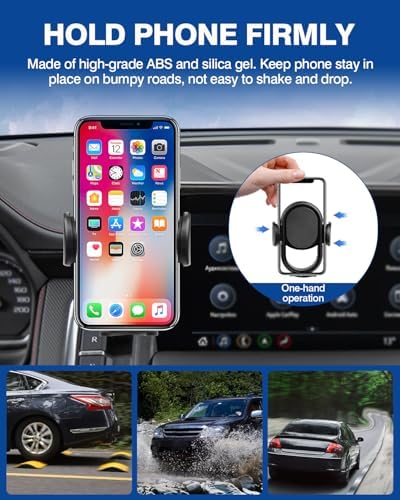 Autorder 360-Degree Rotating Car Phone Holder for Toyota Corolla 2019-2025 & Corolla Cross 2022-2025 – Hands-Free Air Vent Mount for Optimal Navigation & Communication – Durable & Sleek Design for Enhanced Driving Safety and Convenience