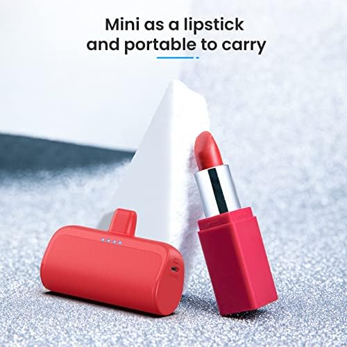Ultra-Compact 5200 m Ah Power Bank for i Phone – PD Fast Charging Mini Portable Charger with Enhanced Compatibility for i Phone Models 14/13/12/11/XS/XR/X/8/7/6/6 s – Essential On-the-Go Battery Backup for Busy Lifestyles