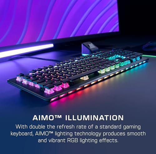 Experience Unmatched Gaming Precision with Turtle Beach Vulcan TKL Tenkeyless Mechanical Keyboard – Linear Titan Switch, Customizable AIMO RGB Lighting, Durable Aluminum Build, and Portable USB-C Connectivity for Ultimate Performance and Style