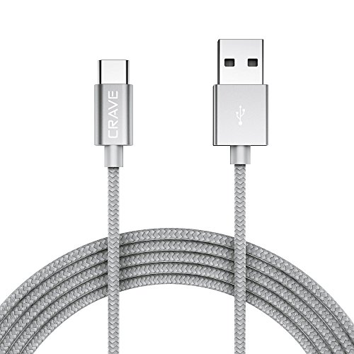 Elevate Your Charging Game with the Crave 3-Foot USB-A to USB-C Cable: Premium Nylon Braided Design for Fast Data Transfer and Universal Compatibility, Stylishly Tangle-Resistant for Home and Office Use, Perfect for All USB-C Devices Elevate Your Charging Game with the Crave 3-Foot USB-A to USB-C Cable: Premium Nylon Braided Design for Fast Data Transfer and Universal Compatibility, Stylishly Tangle-Resistant for Home and Office Use, Perfect for All USB-C Devices