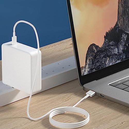 High-Performance 45 W T-Tip AC Power Adapter for Mac Book Air – Enhanced Safety, Compatibility & Speed for 11-inch and 13-inch Models – Magnetic DC Connector, Overload Protection & Warranty Included