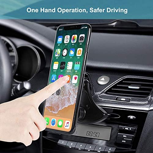 Revolutionary CD Slot Phone Holder for i Phone and Galaxy – 360° Rotating Car Mount for Ultimate Hands-Free Navigation and Entertainment – Compatible with i Phone 14, 13, 12, 11 Pro Max, XR, XS, X, 8, 7 Plus, Galaxy Note10, S10 – Hassle-Free Installation and Enhanced Stability for All Smartphones