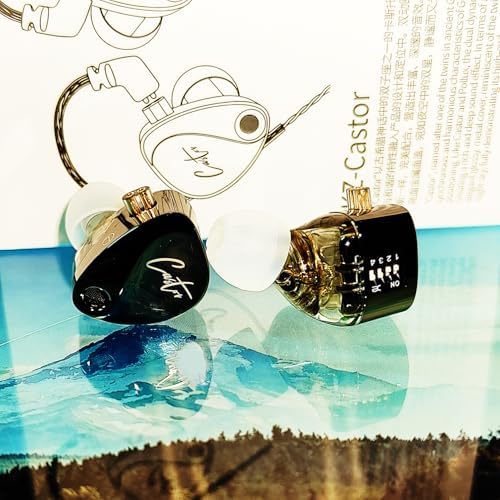 KZ EDX Pro Wired Earphones – Cutting-Edge In-Ear Monitors with Dual Dynamic Drivers for Exceptional Hi-Fi Sound, Advanced Noise Cancellation, and Integrated Microphone – Stylish Cyan Finish for Ultimate Comfort and Device Versatility