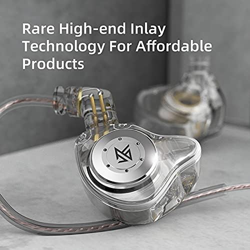 KZ EDX Pro Wired Earphones – Cutting-Edge In-Ear Monitors with Dual Dynamic Drivers for Exceptional Hi-Fi Sound, Advanced Noise Cancellation, and Integrated Microphone – Stylish Cyan Finish for Ultimate Comfort and Device Versatility