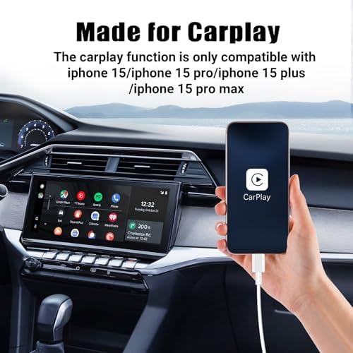 3ft / 6ft Car Carplay Cable for Apple iPhone 16 Pro/16/15 Pro Max/15 Plus/15, Long USB A to USB C Car Play Charger Cord, iPad Pro 12.9/11,10th,Air 5th/4th,iPad mini 6th Gen Charging Cable 3/6 Feet – Enhanced Compatibility and Speed