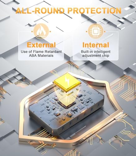 Ultimate 50 W Multi-Device Charging Hub – Sleek Space Gray USB Station with 6 Mixed Cables for i Phone, i Pad, Android, Tablets & More – Fast, Efficient & Safe Charging Solution for Home and Office