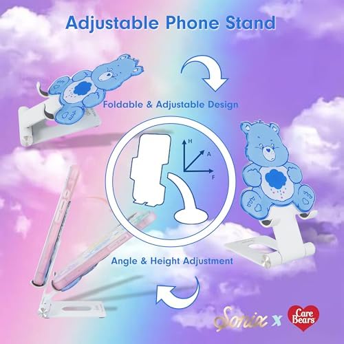 Sonix x Sanrio Character Phone Stand | Adjustable Cell Phone Holder, Desk Stand, Dock | Hello Kitty Classic – Enhanced Compatibility and Speed