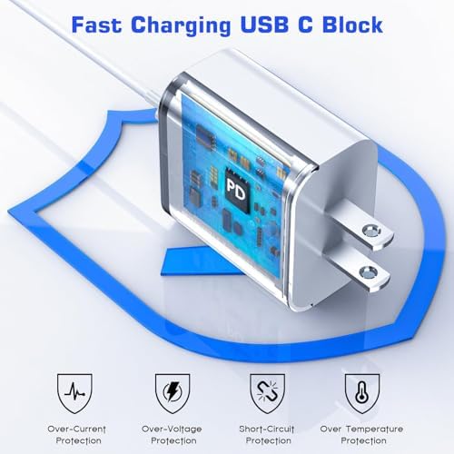 10 FT Apple MFi Certified Fast Charging Cable – Extra Long USB C to Lightning Connector for i Phone & i Pad – Rapid PD Power Delivery for Maximum Efficiency with i Phone 14 Pro Max/Plus, 13 Pro/Mini, 12, 11, X – Durable, Flexible, and Tangle-Free Design for Ultimate Charging Convenience