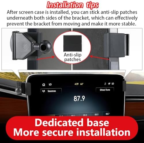 Premium Lincoln Navigator Phone Holder for 2022-2024 | Hands-Free Mobile Mount with 360° Rotation | Sleek Auto Accessory for Safe Navigation and Communication | Durable Design & Easy Installation for Enhanced Driving Experience