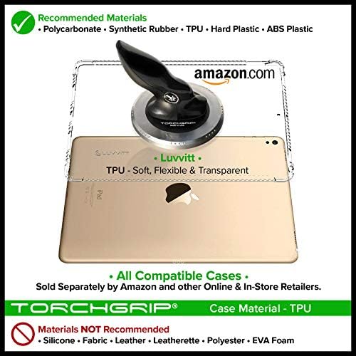 Premium Ergonomic Universal Tablet Stand – Adjustable Holder for i Pad, Samsung & More | Made in USA | Perfect for Desk, Lap, or Bed Use | Lightweight, Durable & Stylish Black Finish for Ultimate Hands-Free Comfort