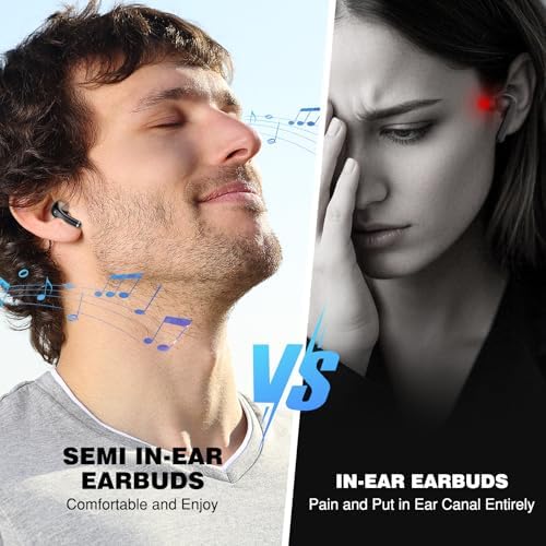 Premium Bluetooth 5.3 Noise-Cancelling Wireless Earbuds – Seamless Compatibility with i Phone 16/15 Pro Max & Samsung Galaxy S Series – Fast USB-C Charging Case for Ultimate Audio Freedom and Clarity