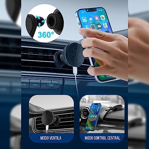 Revolutionary Mag Safe-Compatible Car Phone Cooler and Fast Charger Holder: Dual-Function Design for Optimal Device Performance and Safety on the Road