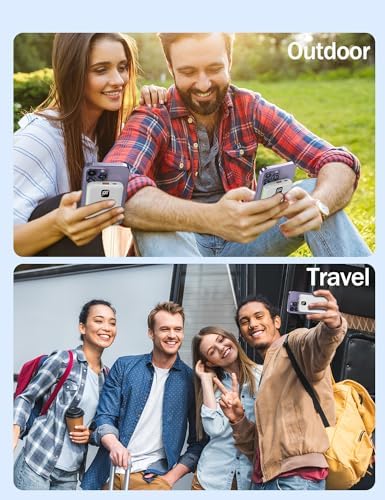 Ultra-Compact 10,000 m Ah Portable Charger with Integrated Cables & AC Plug – Fast Charging Power Bank for i Phone, Samsung, and Android Devices – QC 22.5 W & PD 20 W Travel Essential with Sleek Design for Maximum Convenience and Reliability