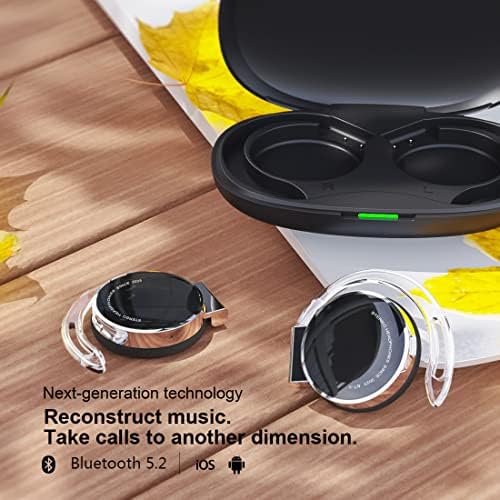 Premium Open-Ear Bluetooth Headphones V5.3 – Secure Fit Sports Audio with Advanced Noise Cancellation, Long Battery Life, and Universal Compatibility for Fitness, Commuting, and Everyday Use