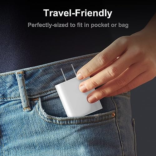 20 W Ultra-Fast USB-C Charger Block – 4-Pack Compact Travel Adapters for i Phone, i Pad, Samsung & More – Durable Design for Rapid Power Delivery & Universal Device Compatibility