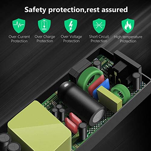 High-Speed 65 W USB-C Laptop Charger for Lenovo Yoga & Think Pad – Universal Compatibility, Fast Charging, and Advanced Safety Features for Home, Office, or Travel Use – Perfect for Yoga 6, 7, 9, Think Pad X1, and More