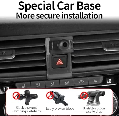 Premium 360-Degree Rotating Car Phone Holder for VW Jetta (2019-2024) – Secure Dashboard Mount for Enhanced Navigation, Hands-Free Calls, and Seamless Smartphone Accessory Integration