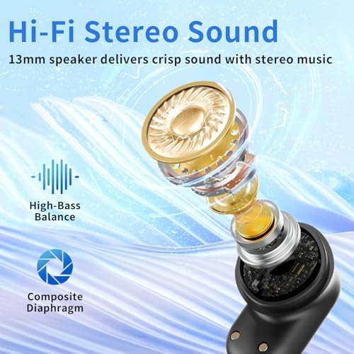 Elevate Your Audio Experience with Space Capsule Wireless Earbuds – Advanced Bluetooth 5.4 Connectivity, Immersive Hi-Fi Stereo Sound with Deep Bass, Exceptional 40-Hour Playtime, Ultra-Lightweight Comfort for All-Day Use, Robust Waterproof Design for Active Lifestyles, Smart LED Battery Status Indicator for Seamless Monitoring (Sleek Black)