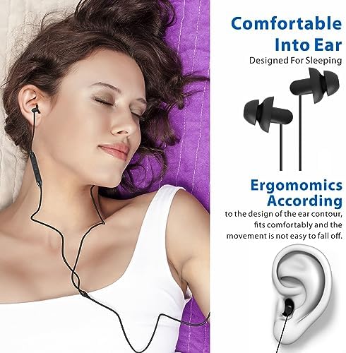Experience Ultimate Serenity with Hearprotek Sleep Earbuds – USB-C Noise Isolation Earphones for Uninterrupted Comfort, Ideal for Relaxation, Air Travel, and Snoring Relief – Premium Silicone Tips for Perfect Fit and Enhanced Sound Quality