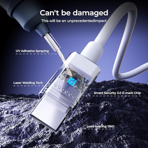 30 W USB-C Fast Charger Block with 6 ft & 10 ft Cables – Ultimate Charging Solution for i Phone 16, 16 Pro Max, 15, i Pad Pro & Samsung Galaxy S24 Ultra – Unmatched Speed, Safety & Versatility for Daily Use