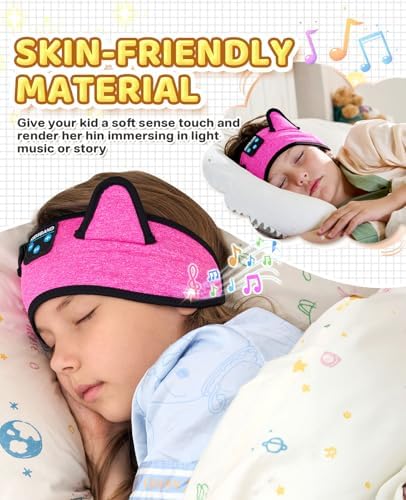 Ultimate Kids Bluetooth Headphones for Safe and Stylish Listening – Versatile Wired Playback Option with Volume Limiting Technology – Durable and Lightweight Design for Travel, School, and Home Use – Adjustable Headband for Customized Comfort – Compatible with Kindle, Tablets, and Cell Phones – Perfect for Boys and Girls