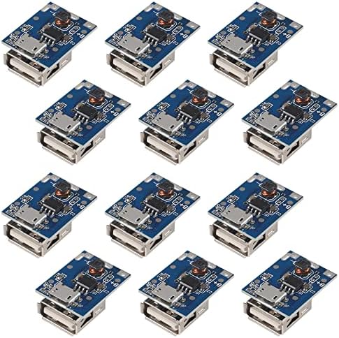 Ultra-Fast Type-C USB Boost Converter Module – 4-Pack 5 V 3.1 A High-Efficiency Charging Kit with Integrated Switch & LED Status Light for Enhanced Mobile Power Bank Functionality and Versatile Device Support