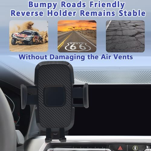 COMETURE Premium Car Phone Holder Mount for BMW 3 Series & 4 Series (2014-2020) – Stylish Smartphone Cradle with Adjustable Viewing Angles, Effortless Installation, and Universal Compatibility for i Phone and Android – Enhance Your Driving Experience with Superior Functionality and Elegance