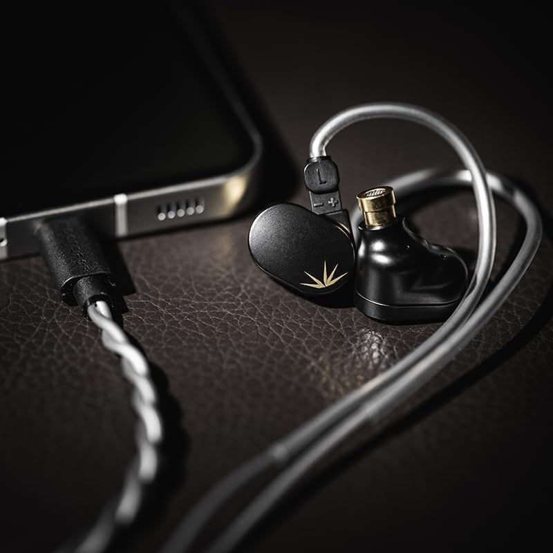 Moondrop CHU II USB-C Dynamic Driver In-Ear Monitors – High-Performance Sound for Audiophiles, Ergonomic Comfort for All-Day Wear, Built-In Microphone for Hands-Free Calls, Fast Connectivity for Seamless Use