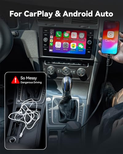 Versatile 5 in 1 Retractable Charging Cable Pack – 60 W USB C to Lightning Fast Charge for i Phone 16/15/14 Pro Max, i Pad & Samsung S24/S23 – Ideal Multi Device Solution for Home & Travel with Enhanced Durability