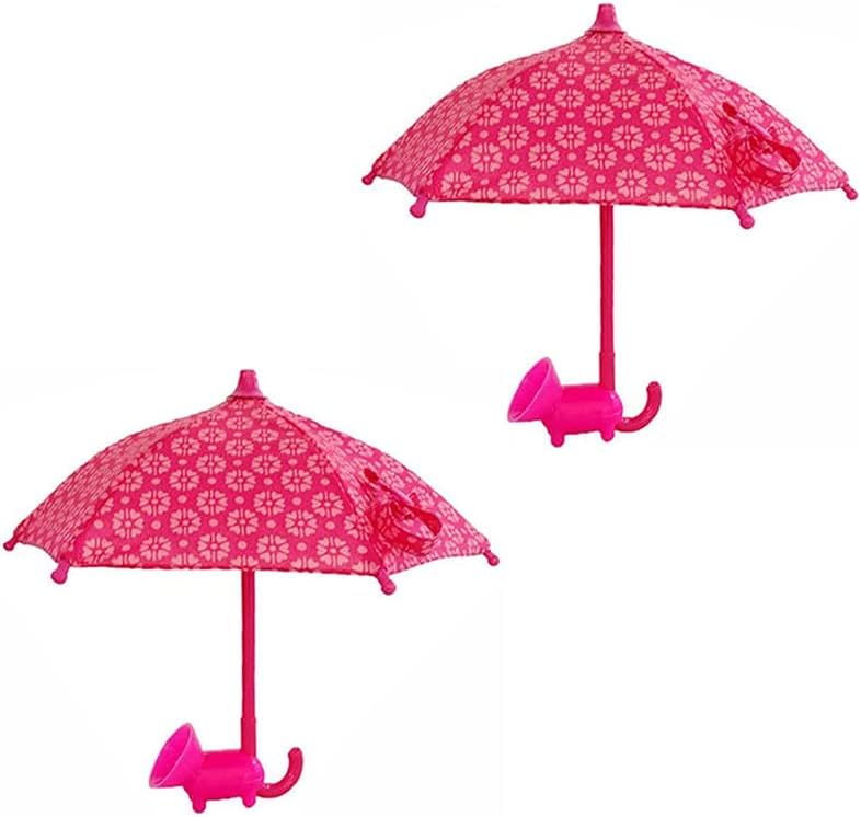 (2 Pack) phone umbrella for Sun Shade, Funny Phone Snap Finger Phone Stand Silicone Phone Holder with Umbrella and Suction Cup for Phone, Blue – Enhanced Compatibility and Speed