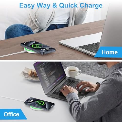 15 W Motorola Fast Wireless Charger Pad for Moto Razr 2025/2024 & Edge Series – Quick Charge 3.0 Compatible, Sleek Design, Safe & Efficient Charging Solution for Modern Devices