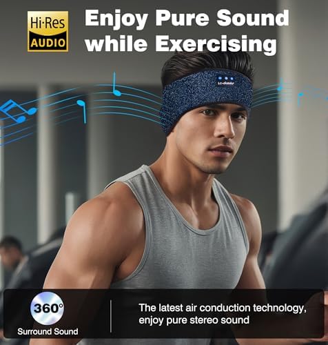 Bluetooth Sleep Headphones with Integrated Sleep Mask – Ultimate Wireless Earbuds for Peaceful Nights and Active Days | Perfect for Travel, Meditation, and Workouts – Superior Comfort and Sound Quality for Insomnia Relief and Focused Relaxation