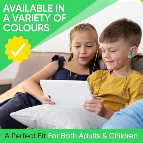 Affordable Bulk Wired Earbuds – 20 Pack In-Ear Headphones with 3.5 mm Jack for Classroom and Group Use, Tangle-Free 4 ft Cables, Comfortable Ergonomic Design for Extended Listening Sessions, Enhanced Compatibility for Smartphones and Laptops, Ideal Audio Solution for Students and Events