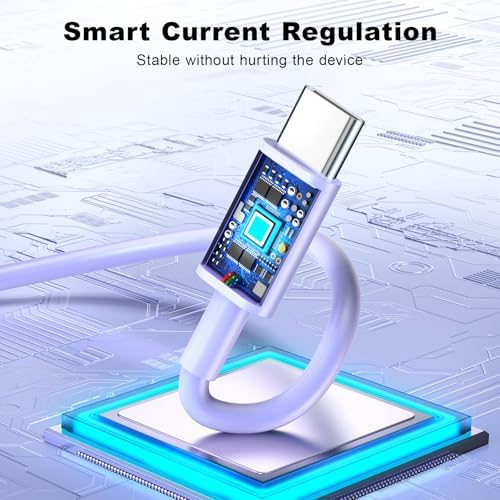 Ultimate 10 FT USB C Fast Charging Bundle for i Phone 16 Series – Dual USB C Charger Block with Long Cords for Enhanced Compatibility and Speed – Ideal for i Phone 16/16 Plus/16 Pro/16 Pro Max, i Pad, and Android Devices – Compact, Durable, and Portable Power Solution