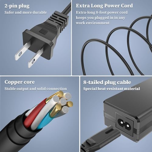 Essential 14 V 56 W AC Power Supply for NOCO Jump Starters – Rapid Charging Solution Compatible with GB70, GB150, GB250+, GB251+, GB500 Models – Compact & Safe Emergency Tool for Instant Vehicle Assistance