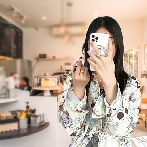 Revolutionize Your Mobile Experience with the Tensho Mag Safe Phone Ring Holder – 360-Degree Rotating Magnetic Grip and Adjustable Kickstand for i Phone 15/14/13/12 Series | Durable Metal Design for Enhanced Stability and Versatile Viewing Options