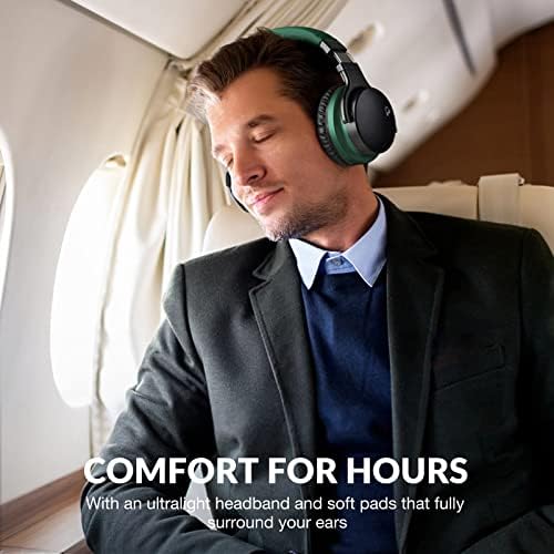 Elevate Your Sound Experience with E7 Active Noise Cancelling Headphones – Unrivaled Over-Ear Comfort for All-Day Listening, Rich HD Audio Quality for Audiophiles – Ideal for Travel, Work, & Thoughtful Gifting – Advanced Bluetooth Connectivity for Effortless Pairing and Immersive Enjoyment