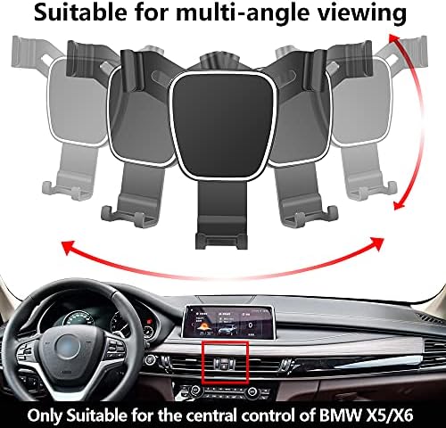 Premium BMW X5 & X6 Car Phone Holder (2014-2019) – Ultimate Smartphone Mount for Seamless Navigation & Hands-Free Communication – Durable Design, Easy Installation, and Enhanced Interior Aesthetics