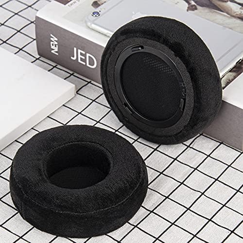 Geekria Premium Velour Ear Pads for Corsair Virtuoso RGB/Wireless SE/Wireless XT Headphones – Luxurious Comfort & Superior Sound Isolation Replacement Cushions in Sleek Black – Easy Installation & Enhanced Durability for Extended Listening Enjoyment