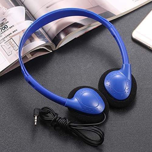 Bulk Kids Headphones – 25-Piece Classroom Audio Package for Enhanced Learning – Lightweight Adjustable On-Ear Design with Universal Device Compatibility in Sleek Black – Perfect for Engaging Group Activities and Extended Listening Comfort – Durable and Affordable Solution for Students and Adults