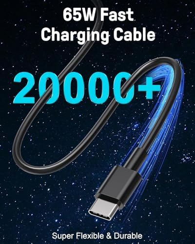 65 W USB-C Charger for Dell Latitude & Inspiron Laptops – Fast Charging Compatibility for 5540, 5530, 7420, 7620 & More – Universal Type-C Adapter for Enhanced Power Efficiency and Versatile Use – Ideal for Dell XPS and Chromebook Series – Reliable Performance with 100-240 V Input and Multiple Output Settings – Upgrade Your Charging Experience with High-Speed Power Delivery!