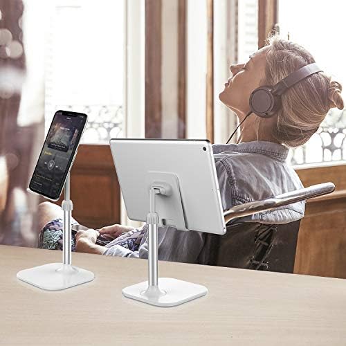 Doboli Cell Phone Stand, Phone Stand for Desk, Phone Holder Stand Compatible with iPhone and All Mobile Phones Tablet, Gifts for Adults Women Men Mom Wife, Pink – Enhanced Compatibility and Speed