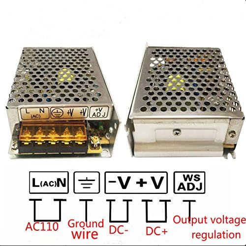 PHEVOS 12 A 5 V Universal Power Supply Adapter – High-Efficiency AC to DC Transformer for Raspberry Pi, CCTV, LED Lighting & Computer Projects – Reliable Power Solution with Safety Features for Enhanced Device Performance and Versatile Applications