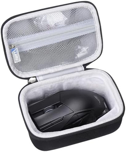 Ultimate Travel Case for ASUS ROG Spatha X Wireless Gaming Mouse – Shockproof, Waterproof, and Magnetic Charging Stand Included – Perfect Gear Protector for Gamers on the Go!