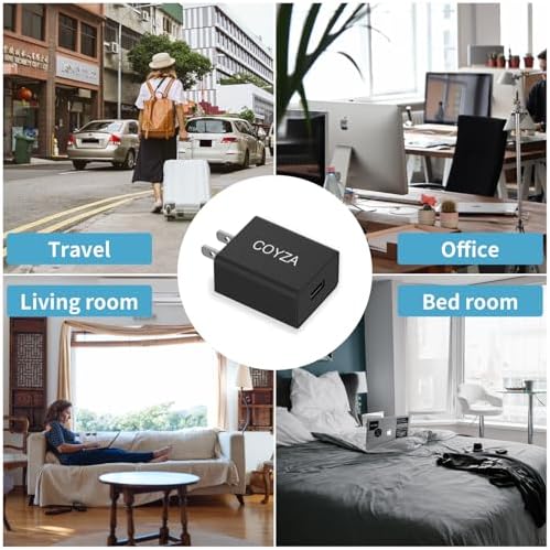 Elevate Your Charging Efficiency with 18 W Quick Charge 3.0 USB Wall Charger Duo & 26.6 FT Type C Cable – Perfect Fast Charging Solution for Samsung Galaxy A Series and Travel Needs, Compact Dual Plug Adapters for Home & On-the-Go Power