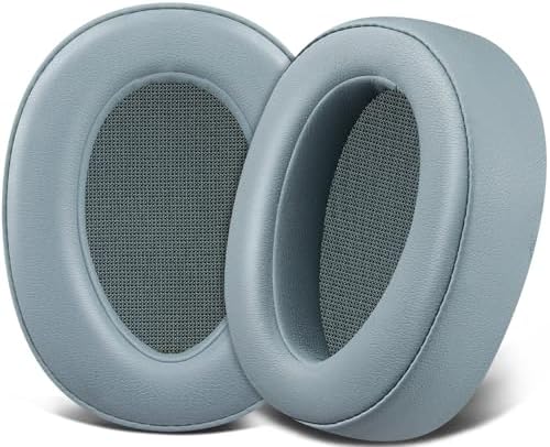 Premium SOULWIT Replacement Earpads for Sony WH-H900 N & MDR 100 ABN – Noise Isolation Foam Cushions in Vibrant Green for Enhanced Audio Experience and Comfort – Perfect Fit Over-Ear Headphone Accessories with Quick Installation for Long Listening Sessions
