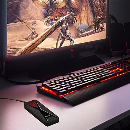 GODO RGB M.2 PCIe NVMe & SATA External SSD Enclosure – Ultra-Fast USB-C Adapter with Tool-Free Installation, 10 Gbps Transfer Speed, UASP & TRIM Support, Stylish RGB Lighting for Enhanced Portability and Performance