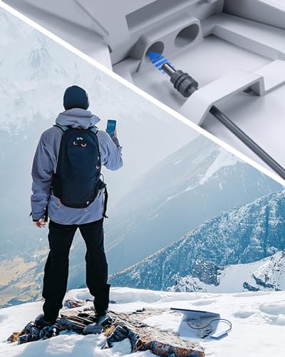 Starlink Mini Power Cable 10 FT USB-C to DC5521 – Heavy Duty 20 AWG Waterproof Outdoor Cable with IP68 Rating, Compatible with 100 W Power Banks and PD Chargers, Featuring Surge Protection for Reliable Satellite Internet Connectivity in Any Environment