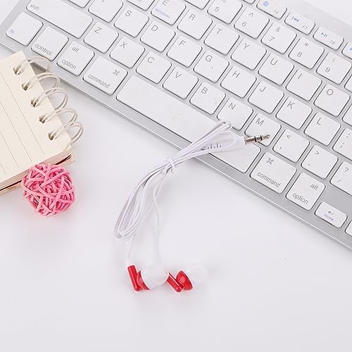 Vibrant Classroom Earbuds Bulk 30 Pack – Durable & Comfortable Kids Headphones in 8 Fun Colors for Enhanced Learning Experience, Perfect for Toddlers, Children & Adults with Volume Limiting Feature & Tangle-Free Design