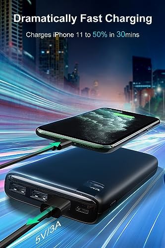 High-Capacity IXNINE 26800 m Ah Power Bank with LED Display – Ultimate Portable Charger for Fast Multi-Device Charging, Ideal for Smartphones and Tablets, Compact External Battery Pack for All-Day Connectivity